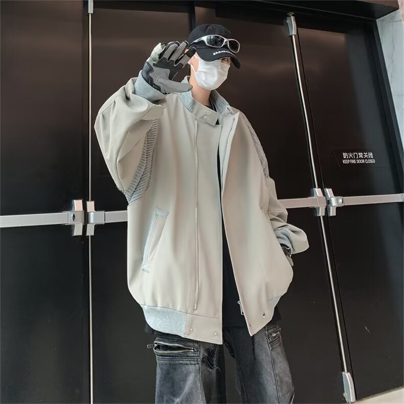 秋季青春流行男夹克文艺潮外套ZJ59P65,男装夹克,星座1116-2