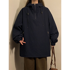 春季套头外套新款宽松休闲男女同款夹克XZ102B-1-JK2607P75，男装夹克，星座102B-1