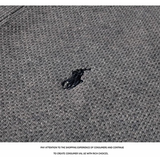 老钱保罗刺绣毛衣假两件开衫针织衫863149-P110，男装针织衫/毛衣，星座1012-1