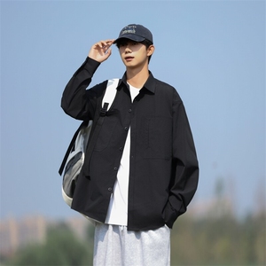 217-2-CS24419-特P45 cityboy日系工装长袖衬衫男衬衣痞帅外套图片