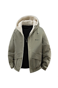 立体冬季外套加绒加绒两面穿夹克连帽保暖派克服 A436-JK2536-P80图片