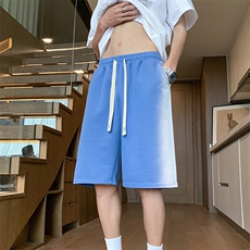 短裤男夏季新款港风宽松扎染五分裤DK2510-P32，男装牛仔裤，星座214-3
