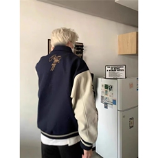 【有货】DJK639-批75原版刺绣高质量涂鸦滑板新款潮流潮夹克，男装夹克，星座603-2