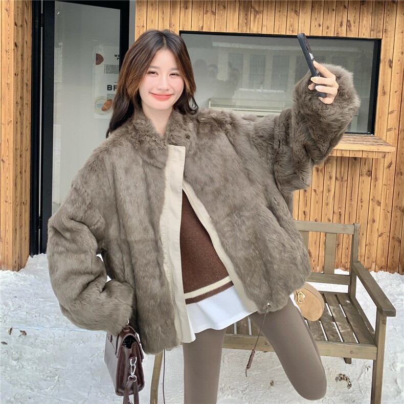 大货已出两面穿毛毛内胆派克服2D014-10027-P185-K288,女装派克服,2D014