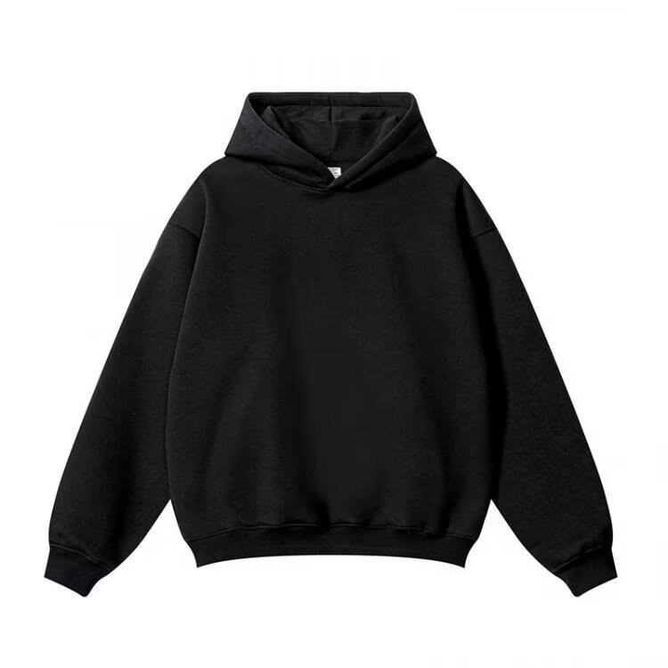 重磅纯色连帽卫衣男秋冬潮牌宽松学院风百搭休闲运动帽衫外套，女装短外套，星座506A