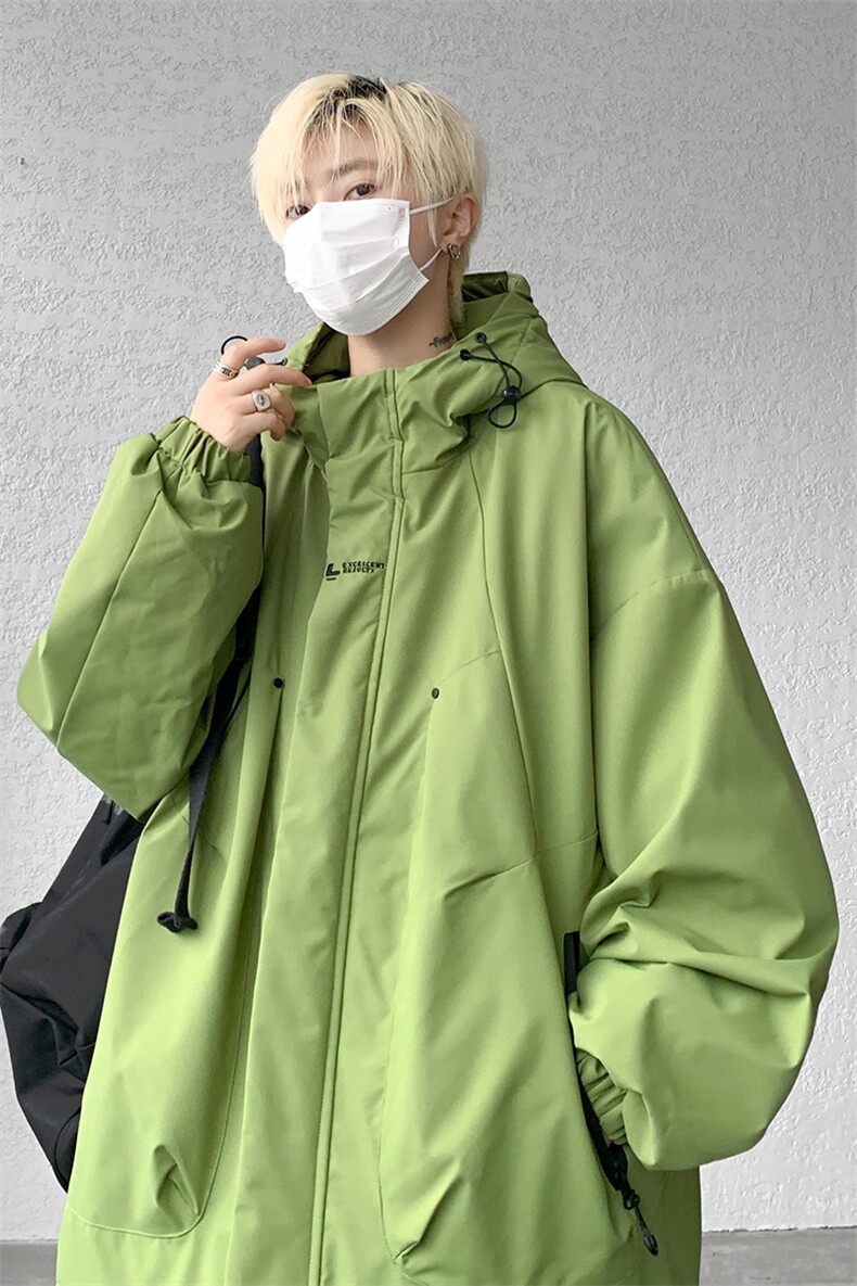 8XL-M冲锋衣外套男加棉加厚夹克秋冬户外登山服JK1313薄P90控110,男装夹克,电商D206-1
