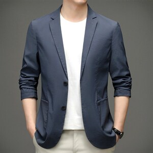 BEA33610钱塘2020-2春秋款中年男士新款简约薄款西服主推款P175图片