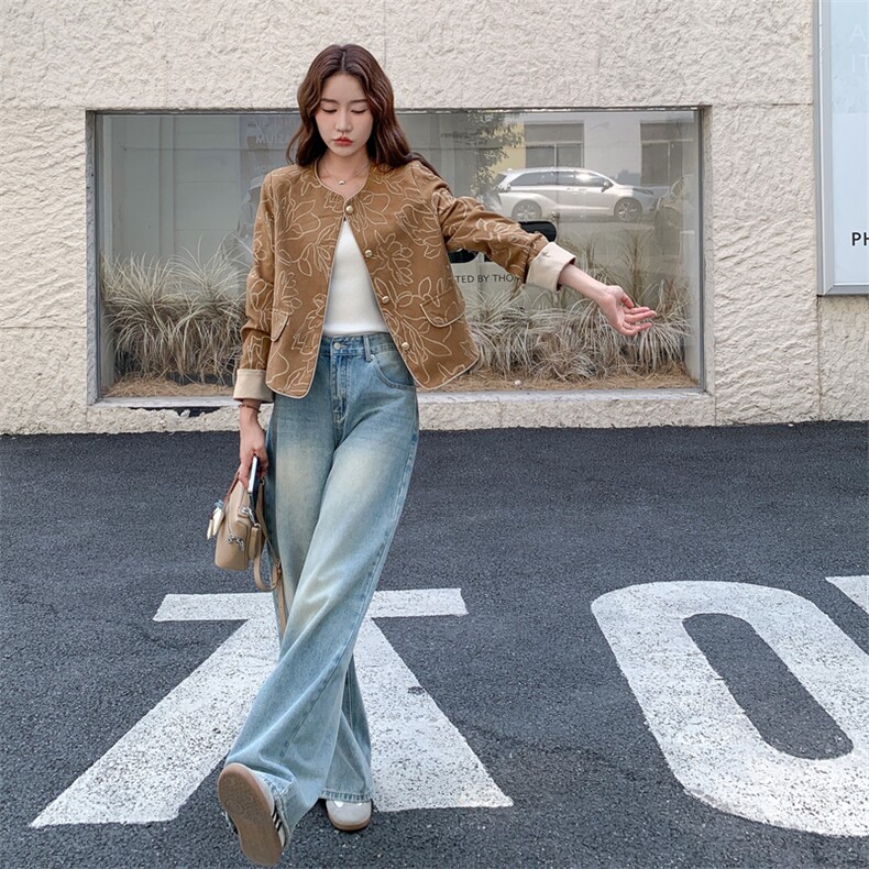 秋装新款现货女士精品短外套2C271-9553-P155K228,女装短外套,2C271