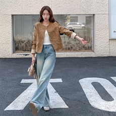 秋装新款现货女士精品短外套2C271-9553-P155K228，女装短外套，2C271