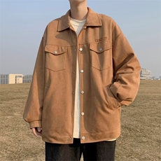 美式复古巴洛克外套男秋冬季新款潮牌小众设计感工装夹克W175P75，男装夹克，星座1116-2