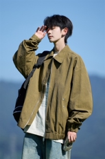 JK8865-P78L-9XL2025秋冬新款大码翻领夹克外套控128，男装夹克，星座109