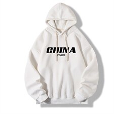 纯棉连帽卫衣男大码运动帽衫宽松薄WY2001-P35加绒款-P40，男装卫衣，电商A040