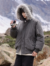 潮流宽松棉服高高街潮牌休闲棉衣A161-9987，男装棉衣，电商A161