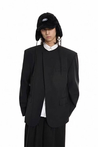 网络图慎用！图片只做展示大货已到圆领新中式西服男XF78107P85控图片