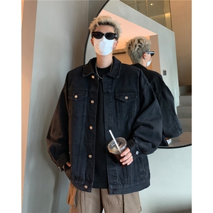 24款 牛仔夹克宽松韩版工装潮流水洗外套 N991/P98图片