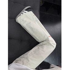 1506-1/KB2871/P53卡通立体腊肠狗刺绣高腰显瘦阔腿牛仔裤百搭，男装牛仔裤，星座1506-1
