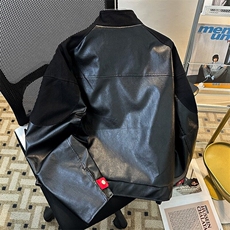 美式复古pu皮机车服夹克男外套JK8731P75，男装夹克，星座1116-2