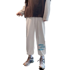 KZ05-P30港风休闲裤男宽松直筒束脚抽绳长裤男装潮牌，男装休闲裤，电商B367