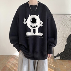 半高领毛衣男士大码针织衫男毛线衣男M18327-P45加绒款-P65，男装针织衫/毛衣，电商A040