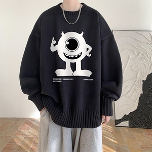 半高领毛衣男士大码针织衫男毛线衣男 M18327-P45 加绒款-P65图片