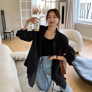【现货】高品质拼纱假两件廓形西服251-603-P125-K188图片