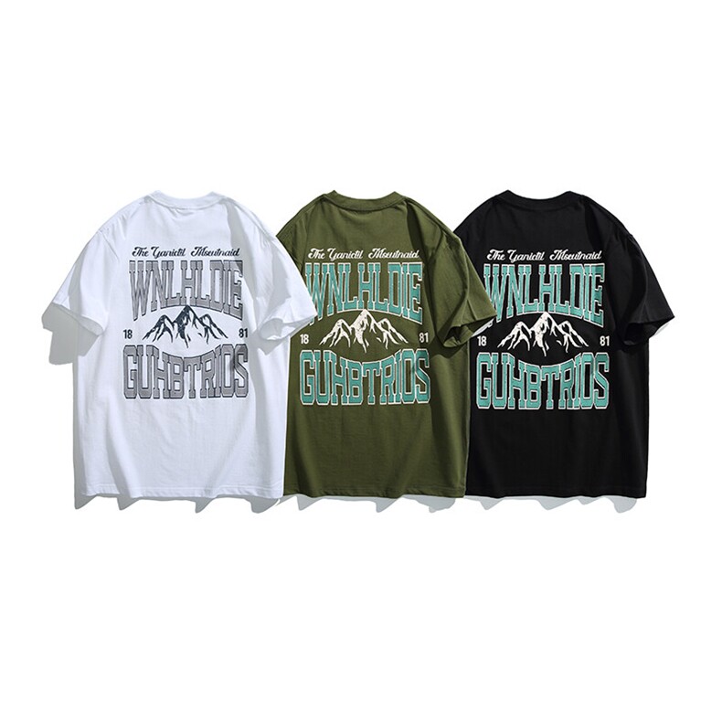 2025夏季新款潮牌日系男装T恤T1006，男装T恤，电商A101（原外27）