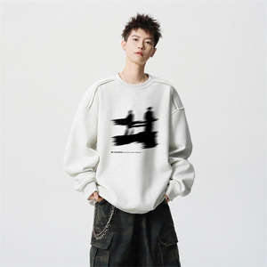得物供货、重磅420克现货 圆领卫衣宽松HD019-1-WY2803LL-P35图片