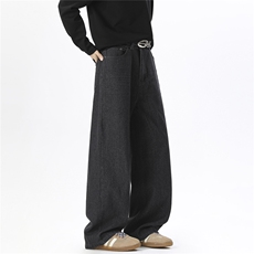 美式cleanfit压褶原牛直筒牛仔裤809B-S008-P48，男装牛仔裤，星座809B（原星座805）