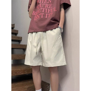W22-P35夏季新款美式短裤男潮牌薄款宽松运动休闲五分裤图片