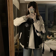 女童棒球服秋装2025新款外套春秋款女孩运动秋季上衣C803-P105，女装短外套，星座911-2(原星座613-2）