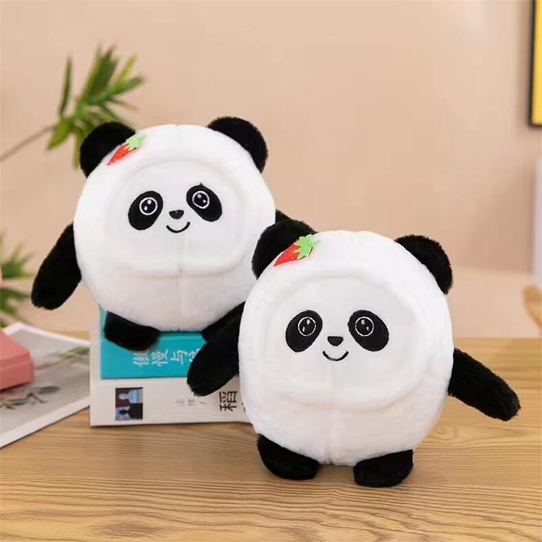草莓熊猫，鑫阳毛绒玩具