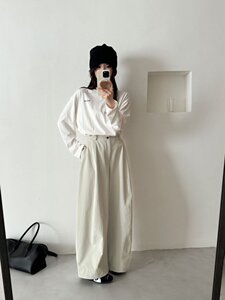 2025秋冬百搭时尚简约舒适女款香蕉裤子图片