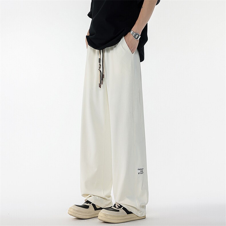拼接冰丝休闲裤K830BS批40,男装休闲裤,电商A073