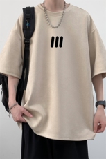 麂皮绒短袖t恤男大码半袖男JD82436-P25，男装T恤，电商A040