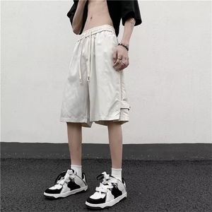 夏装休闲短裤男潮牌ins宽松休闲中裤韩版五分裤DK02527-P35图片