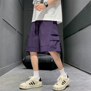 现货 夏季工装短裤男ins潮牌休闲百搭潮流痞帅五分裤D02521-P38图片