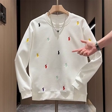 卫衣男士春秋季潮牌痞帅炸街长袖冬装刺绣打底上衣服外穿WYA199，男装T恤，星座208-5