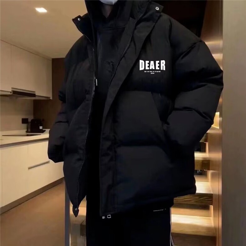 小牛津防水棉服百搭简约流行日系文艺时尚原宿气质ins新款潮流,男装棉衣,星座506A