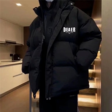 小牛津防水棉服百搭简约流行日系文艺时尚原宿气质ins新款潮流，男装棉衣，星座506A