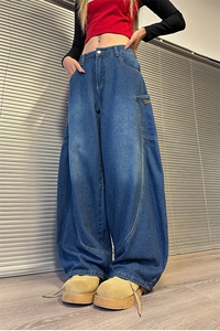 903-AK8013-特P55   【S-3XL】 大弯刀牛仔裤！3图片