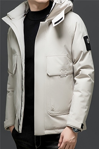 2025高品质连帽羽绒服外套男滑雪服登山服90绒新标图片