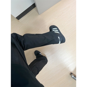 【有货】黑色速干工装裤男款机能双拉链冲锋裤子KZN18LL-特P55图片