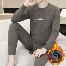 保暖内衣男士秋衣秋裤加绒加厚特厚中老年保暖套装TZ2491-P70，男装棉衣，星座310B-3
