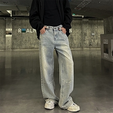 902-3021-P39 现货一直做 复古牛仔裤男女同款直筒宽松阔腿版型,男装牛仔裤,星座902A, 902-3021-P39 现货一直做 复古牛仔裤男女同款直筒宽松阔腿版型,男装牛仔裤,星座902A,