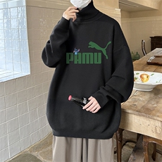 控68高领毛衣男士大码内搭毛线衣男GM45227-P45加绒款-P65，男装针织衫/毛衣，电商A040