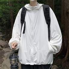 防晒衣男夏季轻薄款夹克宽松防晒服休闲户外冲锋衣外套F0598-P43，男装夹克，星座308B-2
