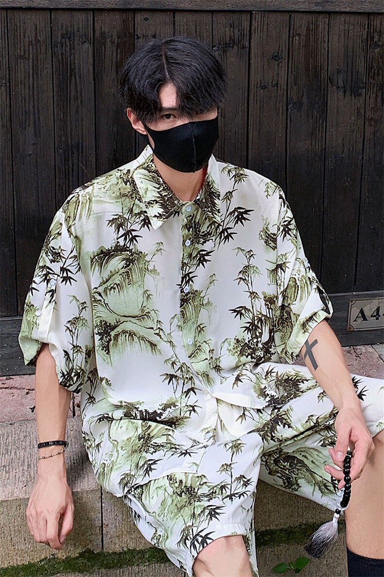 多竹套装TZ77832特P50衬衫DCS77833特P30DK77834特P20套装控98,男装衬衫,星座226-1