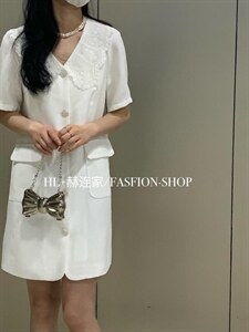 2022春夏新款 小香连衣裙图片
