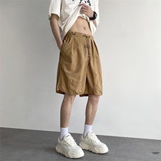 2025夏季新款美式高街短裤潮男休闲裤五分裤DK1374-P40控58，男装牛仔裤，星座810(原QT5070)