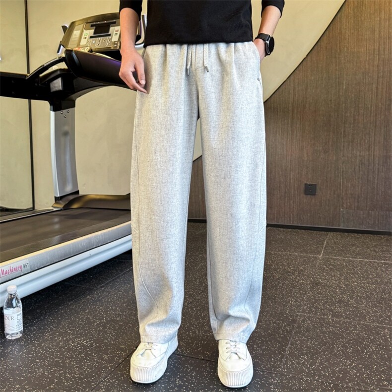 B340K5678P6898店主风小伙风春夏新款棉麻百搭休闲裤卫裤，男装休闲裤，电商B340